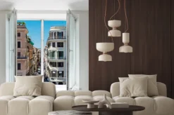 Naklejka: Via condotti, rzym widział przez okno