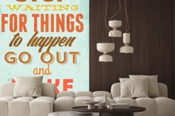 Naklejka: Vintage ilustracja typografia wektor grunge efektów. może być