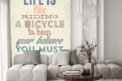 Naklejka: Vintage ilustracja typografia wektor grunge efektów. może być