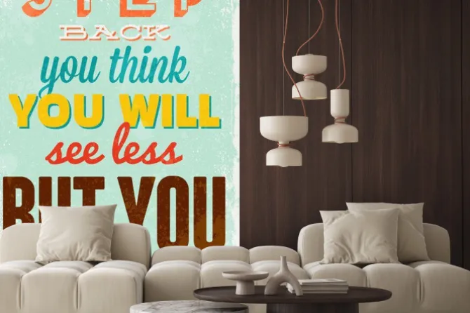 Naklejka: Vintage ilustracja typografia wektor grunge efektów.