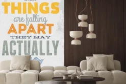 Naklejka: Vintage ilustracja typografia wektor grunge efektów. może być