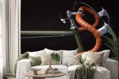 Naklejka: Vintage kierownica rowerowa