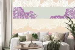 Naklejka: Vintage laceok