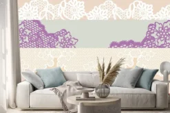 Naklejka: Vintage laceok