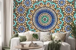 Naklejka: Vintage marokańska mozaika