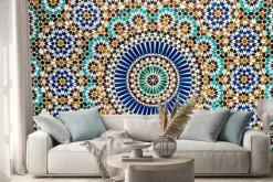 Naklejka: Vintage marokańska mozaika