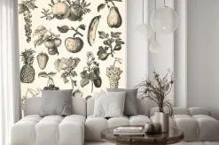 Naklejka: Vintage owoce