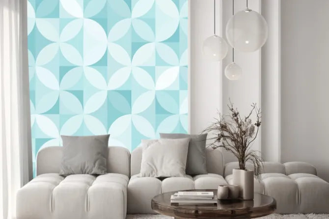 Naklejka: Vintage, retro bezszwowe