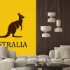 Naklejka: Wektor australia kangur