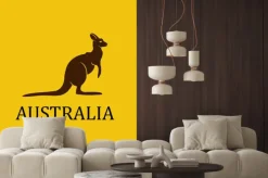 Naklejka: Wektor australia kangur