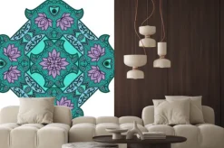 Naklejka: Wektor kolor mandali.