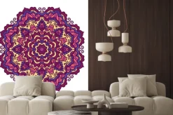 Naklejka: Wektor mandali ornament