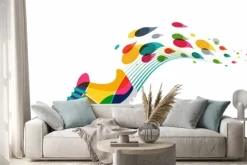 Naklejka: Wektor plakat - bieganie i sportu