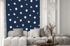 Naklejka: Wektor shibori barwnik krawat. bezszwowe ręcznie rysowane wzór.