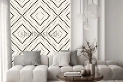 Naklejka: Wektor wzór nowoczesna stylowa tekstura. powtarzające się geometryczne