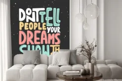 Naklejka: Wektorowa karta z ręcznie narysowany unikalny element typograficzny