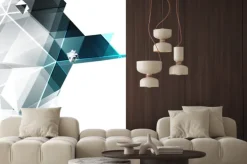 Naklejka: Wektorowe trójkąty