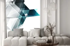 Naklejka: Wektorowe trójkąty