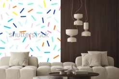 Naklejka: Wektorowy bezszwowy śliczny i ostry wzór junakowania