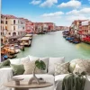 Naklejka: Wenecja - most rialto i canal grande