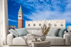 Naklejka: Wenecja z placu św we włoszech