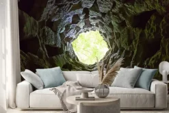 Naklejka: Światło na końcu wąskiego grocie