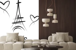 Naklejka: Wieża eiffla