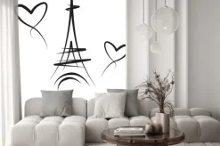 Naklejka: Wieża eiffla