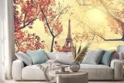 Naklejka: Wieża eiffla w paryżu