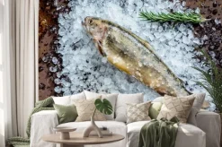 Naklejka: Świeża ryba