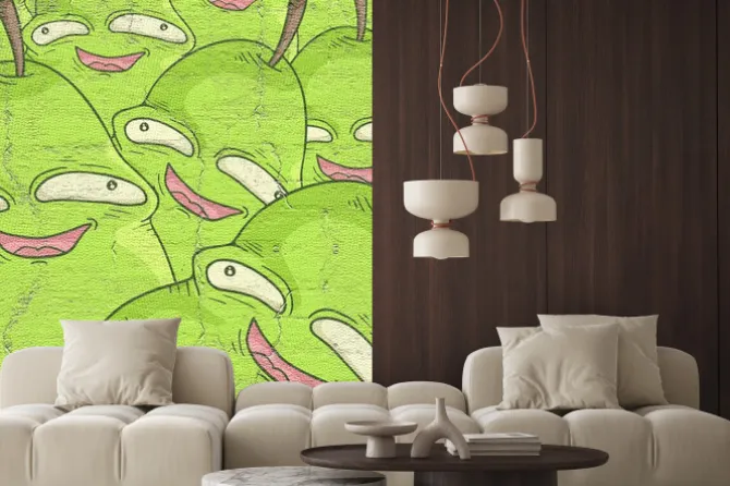 Naklejka: Wiele gruszki