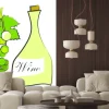 Naklejka: Wino