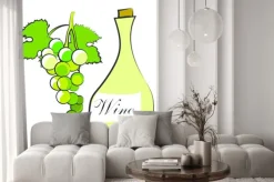 Naklejka: Wino