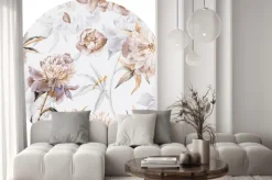 Naklejka: Wiosenny kwiatowy ogród