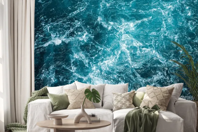 Naklejka: Wirować na morzu śródziemnym