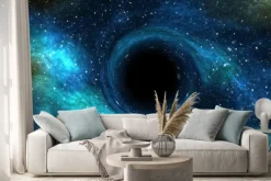 Naklejka: Wirująca czarna dziura