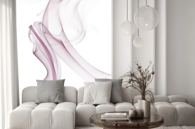 Naklejka: Wiry i twirls kadzidła