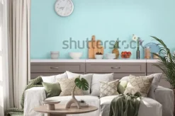 Naklejka: Wnętrze nowoczesnej kuchni