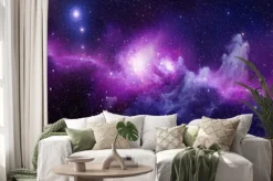 Naklejka: Wszechświat pełen gwiazd, mgławic i galaktyki