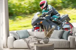 Naklejka: Wyścigi motocyklowe