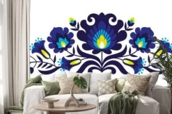 Naklejka: Wycinanka folkowa