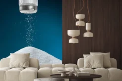 Naklejka: Wylewanie soli z puli soli