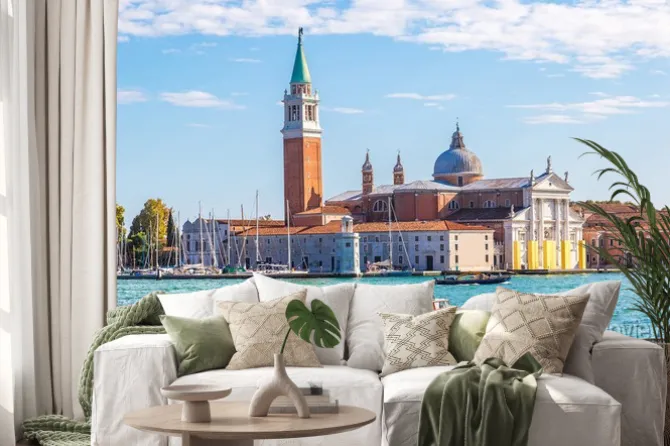 Naklejka: Wyspy san giorgio w wenecji