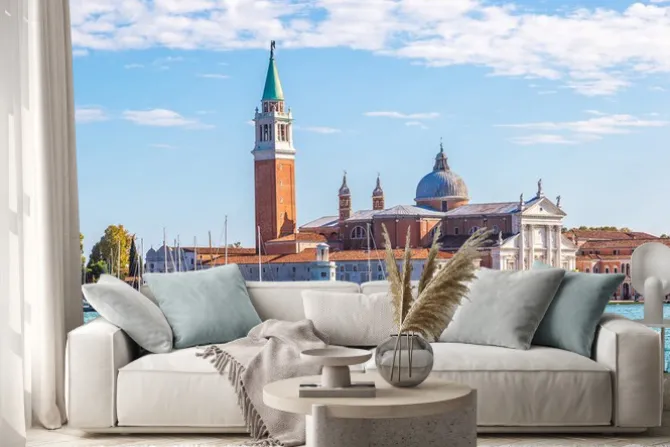 Naklejka: Wyspy san giorgio w wenecji