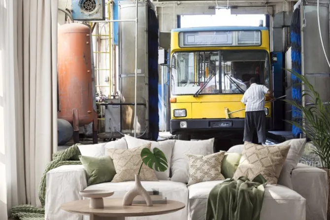 Naklejka: Wózek depot