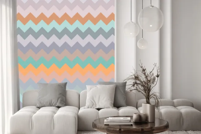 Naklejka: Wzór chevron