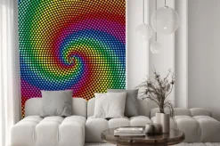 Naklejka: Wzór color wheel