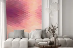 Naklejka: Wzór kształtów geometrycznych, rhombic.texture z widma sku