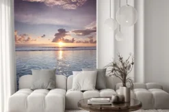 Naklejka: Zachód słońca na bali