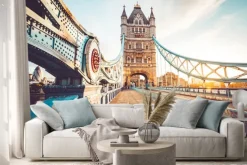 Naklejka: Zdjęcie z tower bridge w londynie